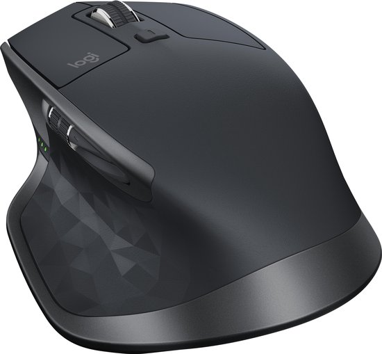 Logitech MX Master 2S - Draadloze Muis - Zwart