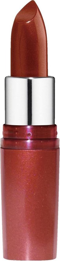 Maybelline lippenstift in de kleur Indian Red. De huls is glinsterend roestbruin.