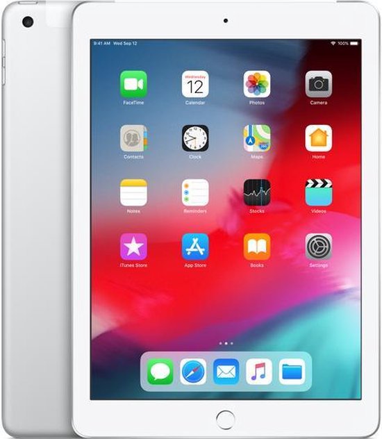Apple iPad (2018) - 9.7 inch - WiFi + 4G - 32GB - Zilver