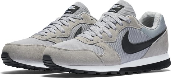 Nike Md Runner 2 Heren Sneakers - Wolf Grey/Black-White - Maat 40