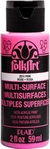 Multi-surface Acrylverf - 2974 Pink - Folkart - 59 ml