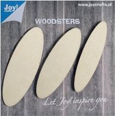 Joy! Crafts Woodsters - Cirkels 6320/0001 3 st - ø 56/64/72 - 4mm