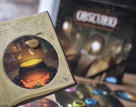 Thumbnail van een extra afbeelding van het spel Obscurio: Ontsnap uit de magische bibliotheek - Bordspel