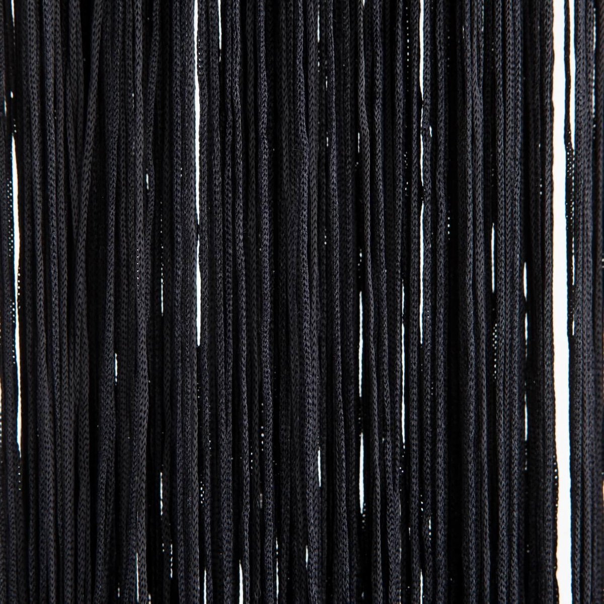 2LIF Waterfall Zwart Draadgordijn deur - 100 x 250 cm - 2LIF