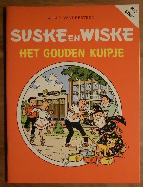 Suske en Wiske  speciale uitgave ERU smeerkaas ( info strip het gouden kuipje )