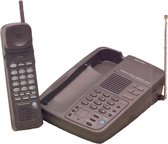 Sharp CL-5410 - Analoge DRAADLOZE TELEFOON met ANTWOORD-APPARAAT / BEANTWOORDER plus HANDENVRIJ-SPREKEN op basis - AsGrijs