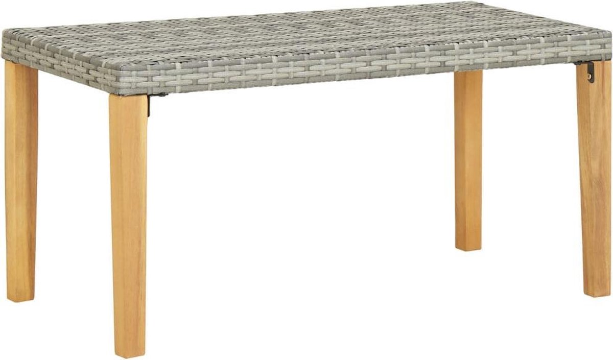 Tuintafel Hout (Incl LW Fleece deken) Koffietafel