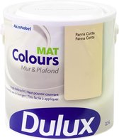 Dulux Colours Mur & Plafond Mat Panna Cotta 2,5L