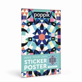 Sticker poster creatief  - [POPPIK] Mandala - vanaf 9 jaar