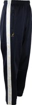 Pantalon australien avec bordure blanche bleu foncé et 2 fermetures éclair taille XXS / 42