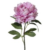 Viv! Home Luxuries Pioenroos - zijden bloem - lila - topkwaliteit