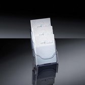folderhouder Sigel tafelmodel 3xA5 transparant acryl SI-LH132