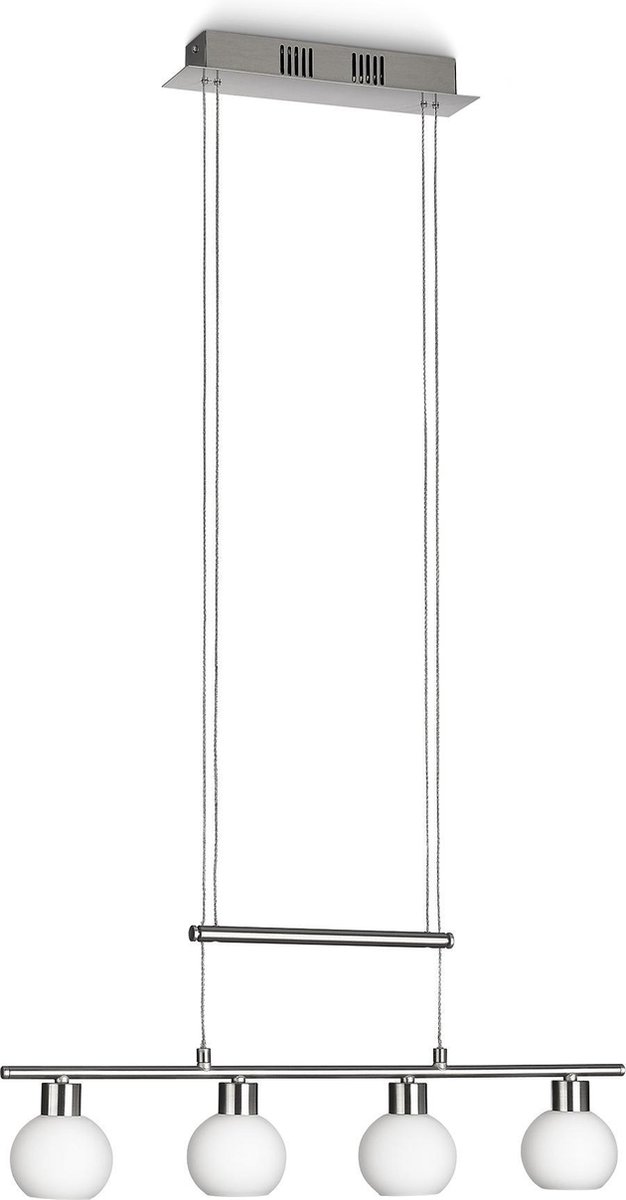 Roch pendant nickel 4x3.6W 230V