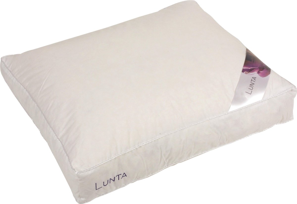 Polydaun Lunta - Dons - Hoofdkussen - Medium - 50x62 cm - Wit