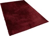 Beliani EVREN - Vloerkleed - rood - polyester
