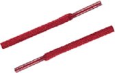 Cordial - Schoenveters - rood - rond fijn geweven - veterlengte 150 cm 7-9 gaatjes