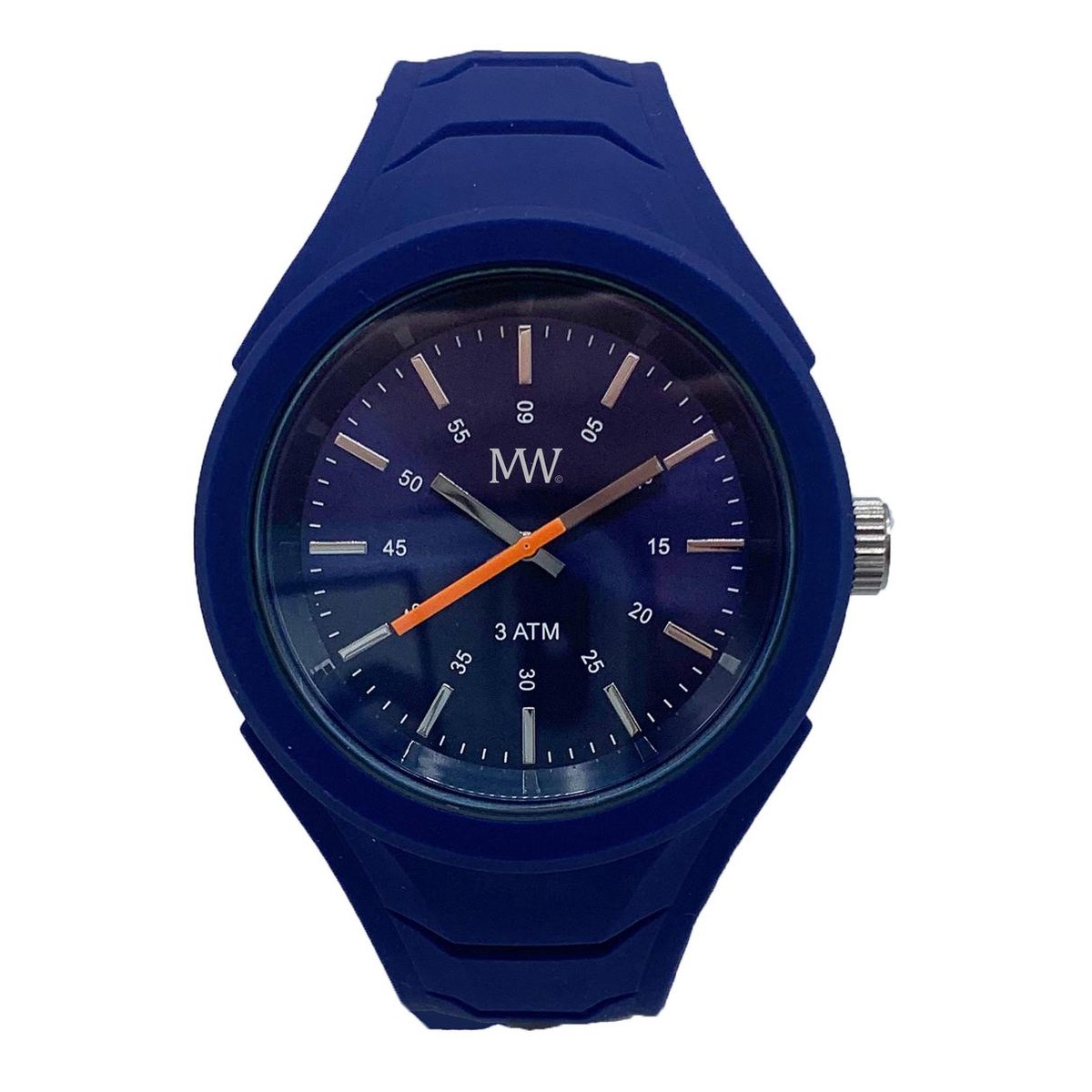 MW Time Horloge Silicone Blue