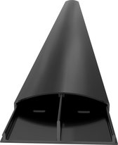 Multibrackets Premium super slim aluminium kabelgoot - 110 x 7,5 cm / zwart