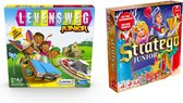 Kinderspelvoordeelset Levensweg Junior - Bordspel & Stratego Junior
