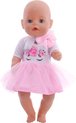 foto van B-Merk Baby Born kleertjes, Jurkje Eenhoorn - Roze