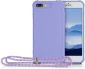 Telefoonhoes met nek koord voor Apple iPhone 7 Plus en de 8 Plus telefoontasje crossbody