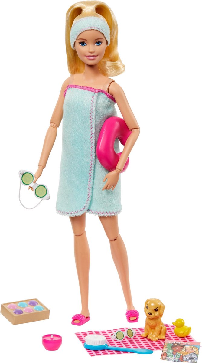 Barbie Coffret Journée Au Spa