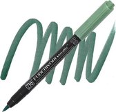 Kuretake Fudebiyori Brush Pen - Metallic Green
