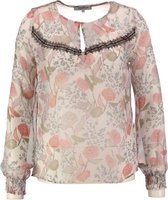 Morgan transparante polyester blouse polyester - Maat 36