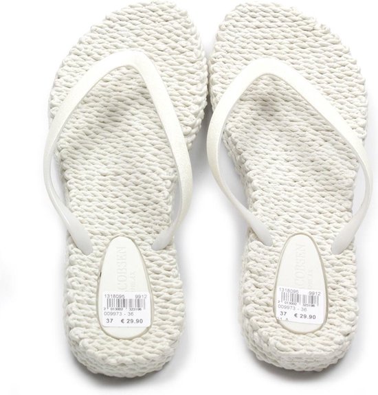 Ilse Jacobsen Cheerful teen slippers gebroken wit / offwhite, ,36 / 3 |  bol.com