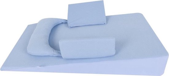 Matelas anti reflux Bébé & Hoeslaken - Combinaison - Blauw