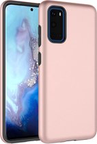 Telefoonhoesje geschikt voor Samsung Galaxy S20 Hoesje Roze
