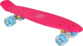 AMIGO skateboard - Met ledverlichting en ABEC 7 lagers - Roze/Blauw