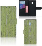 Xiaomi Redmi 8A Book Style Case Green Wood