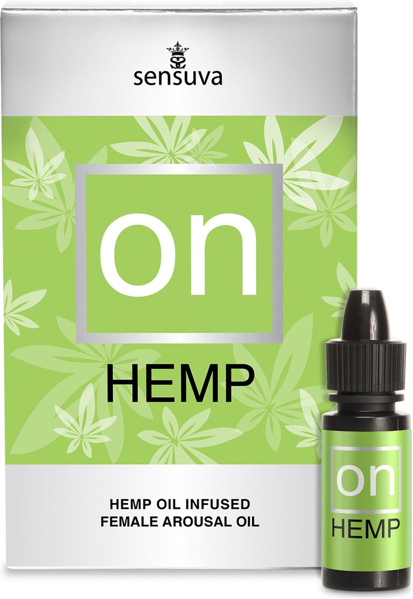 Sensuva - ON Arousal Oil voor Haar Hennep Olie Infused 5 ml