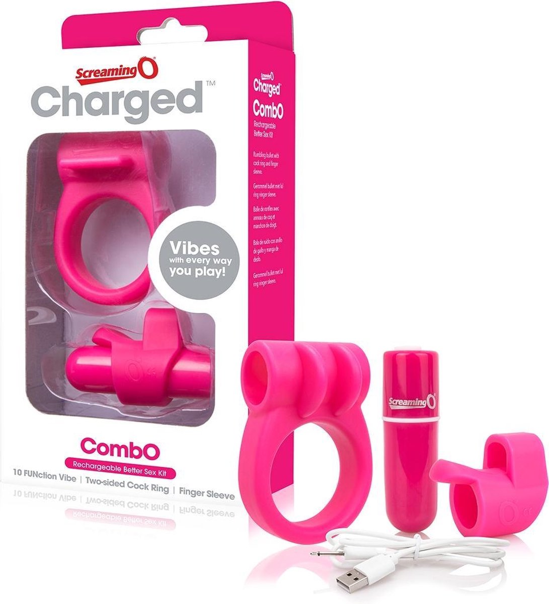 Goedkoopste The Screaming O - Charged CombO Kit 1 Roze