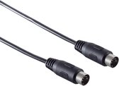 DIN 5-pins MIDI / toetsenbord kabel / zwart - 3 meter