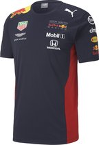 PUMA AMRBR Team Tee Sportshirt Heren - Night Sky - Maat L