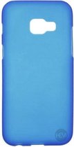Blauwe Siliconen Gel TPU / Back Cover / hoesje Samsung Galaxy A5 (2017)