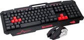 Computer (Gaming) Toetsenbord + Muis Set HK 1868 – Wireless, Draadloos  2.4 Ghz - Qwerty - Games - Computer - PC.
