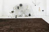 LIGNE PURE Fantasize Vloerkleed/tapijt - Bruin - 170x240