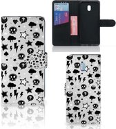 Xiaomi Redmi 8A Telefoonhoesje met Naam Zilver Punk