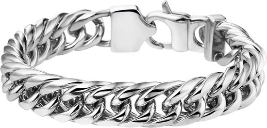 Yo&No Armband Staal -  -  Dames / Heren -  - Poli  - Stainless Steel