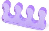DW4Trading® Siliconen vinger of teenspreider paars
