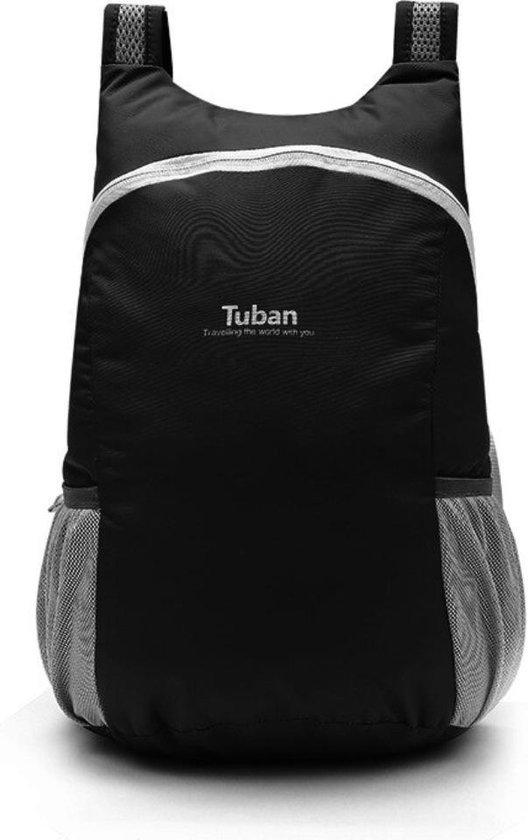 Opvouwbaar Rugzak - Lichtgewicht Rugzak - Backpack - Waterdicht - 18 liter - Zwart