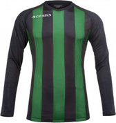 Acerbis Sports JOHAN STRIPED L/SL JERSEY BLACK/GREEN S