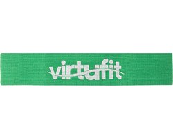 VirtuFit VirtuFit Resistance Band - Mini Weerstandsband - Katoen - Groen - Medium - Full Body Workout - CrossFit - Thuis Sporten - Yoga & Fitness