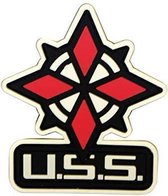 Umbrella Security Service USS Cosplay PVC patch embleem met klittenband
