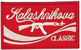 Kalashnikova Classic AK47 AK74 Kalashnik geborduurde patch embleem met klittenband