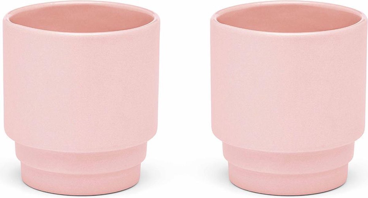 Puik Design - Monday - Espresso - Set van 2 - Roze