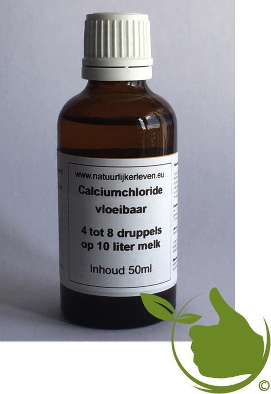 Reserveren Derbevilletest Grazen Vloeibaar calciumchloride - 50 ml | bol.com